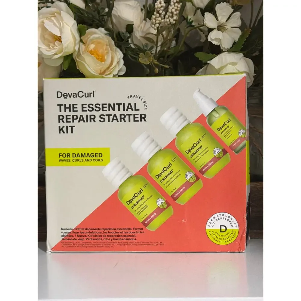 DevaCurl CurlBond Repair Starter Kit Travel Size Set NIB